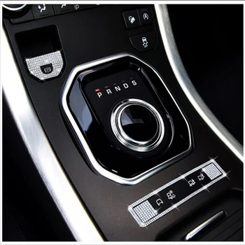 Pentru Range Rover Evoque 2011-2016 4BUC Stras/Aliaj de Aluminiu Electronice Auto Capacul Frâna de Mână Ornamente de Styling Auto Accesorii