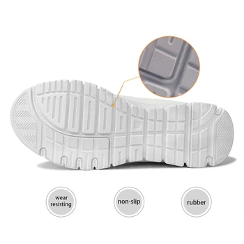 Doginthehole Pantofi Plat pentru Femei Asistenta Inima de Imprimare Adidasi pentru Femei de Vară Aer ochiurilor de Plasă Respirabil Mocasini Fete Adolescente Kawaii Apartamente