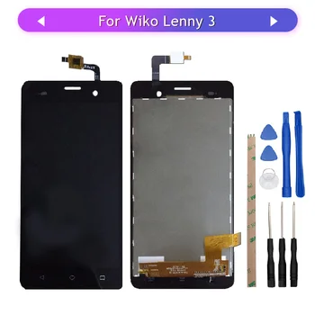 Atingeți Pentru Wiko Lenny3 Lenny 3 Display LCD Touch Screen Digitizer Sticla de Asamblare Atinge Înlocuirea Senzorului pentru Wiko Lenny3