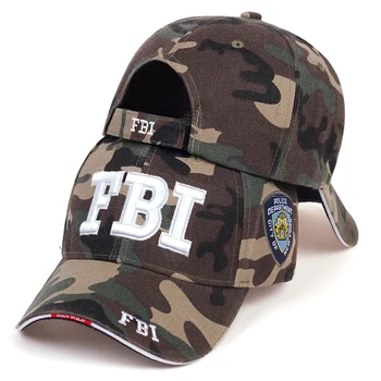 Noua Moda FBI Broderie Șapcă de Baseball Bărbați Femei Snapback Sepci Unisex Reglabil Hip Hop Tata Pălărie bărbați sport de agrement pălării gorras