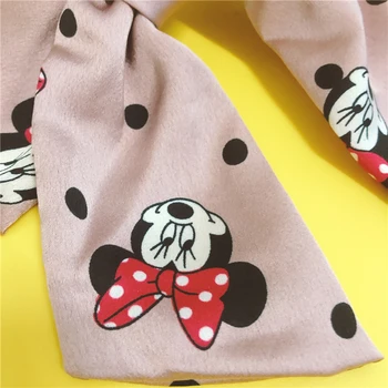 Disney Mickey Minnie Dot Arcuri De Par Pentru Fete Pentru Copii Sclipici, Agrafe De Par Handmade Boutique Agrafele Veșminte De Cap Accesorii De Par
