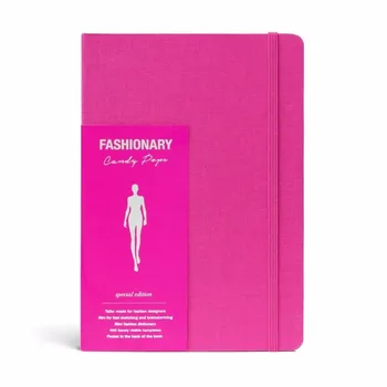 A5 Femei Schite Cherry Notebook cu 130 de Pagini de Moda Figura Template-uri si Moda Dicționar Bomboane de Culoare