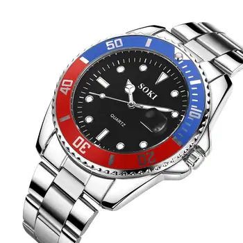 2020 Noua Moda Bărbați ' s Ceas din Oțel Inoxidabil de Top Marca Sport de Lux Calendar Cuarț Încheietura mîinii Ceas cu Ceas Pentru Barbati Relogio Masculino