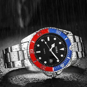 2020 Noua Moda Bărbați ' s Ceas din Oțel Inoxidabil de Top Marca Sport de Lux Calendar Cuarț Încheietura mîinii Ceas cu Ceas Pentru Barbati Relogio Masculino