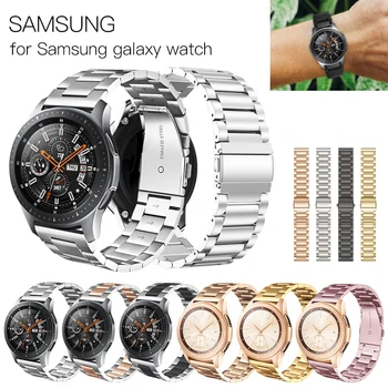 Metal curea din otel inoxidabil sau Samsung Galaxy Ceas cu 46mm 42m Active 2 watchband ceas Huawei banda de 20-22mm