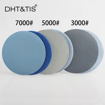 DHT&TIS 2Inch 100 de bucăți de Hârtie de Nisip Cârlig & Bucla Abrazive Disc de Slefuire pentru Instrumente de Putere masina de Slefuit cu Granulatie 40 ~ 7000