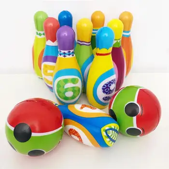 Jucărie Bowling Bile tabla de Joc Mini Desktop Broasca Bowling Jucării Truse Portabile de Interior Educație interacțiune părinte-copil Joc de Masă