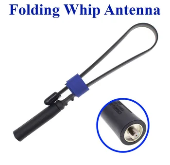 CS Tactice Antena SMA-de sex Feminin Dual Band VHF UHF 144/430Mhz Pliabil Pentru Baofeng UV-5R UV-82 UV-9R BF-888S Walkie Talkie etc