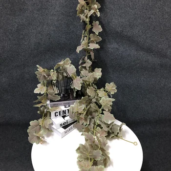 150cm Plante Artificiale de Viță de vie Decor de Crăciun Rattan Agățat de Perete Frunze de Arțar Frunze de Mătase pentru Petrecere Acasă Decor Gradina