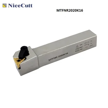 Nicecutt MTFNR2020K16 CNC de Cotitură Externe Instrument de Suport pentru TNMG Introduce Strung Lamă de Înaltă Calitate ping
