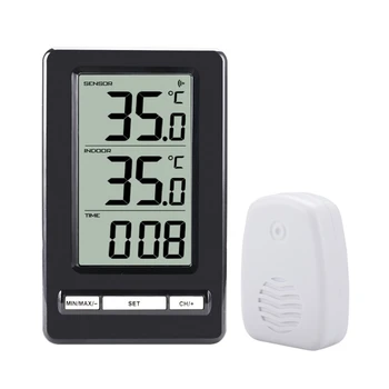 Mini Wireless Digital De Precizie Termometru Temperatura Umiditate Metru Interior Higrometru Birou Monitor Interior Convenabil Senzor De M