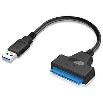 USB 3.0 2.5 inch SATA Hard Disk Cablu Adaptor SDD SATA La USB 3.0 Converter-Negru