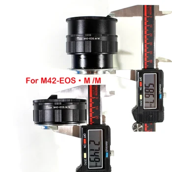Pixco Reglabil Macro la infinit Lens Adaptor M39 Lens pentru Canon EOS M Camera M5 M10 M3 M2 M
