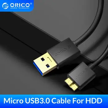 ORICO Cablu de Date pentru Hard Disk Extern 5Gbps Transmisie de Mare Viteza USB 3.0 de Tip a la Micro-B Suporta HDD Cabina