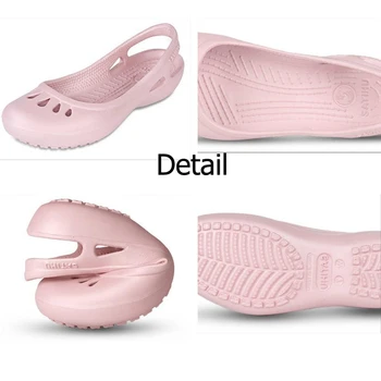 2019 Nou de Origine Non-alunecare Gaură de Vară, Pantofi pentru Femeie Sandale Plate de Plastic Jeleu Sandale Femei de Mari Dimensiuni Fete Saboți EVA Pantofi