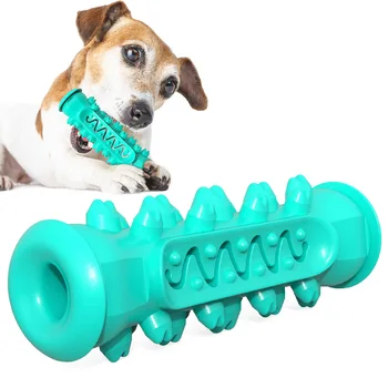 Multifunctional Os în formă de Câine Periuta de dinti Hot Dog Toy Molar Stick Musca-rezistent la Câine Curățarea Dinților Jucărie