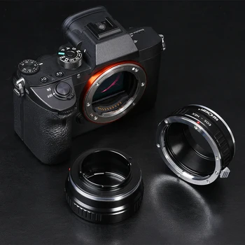K&F CONCEPT Obiectiv Inel Adaptor pentru Canon EOS pentru Sony NEX E-mount Camera NEX-3 NEX-5N NEX-7N NEX-C3 NEX-F3