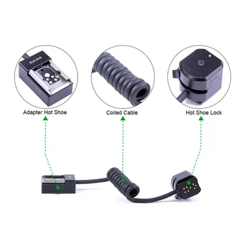 XLR-GH5 Conector Audio Cablu Adaptor pentru Panasonic DMW-XLR1 Mic Adaptor sau Flash Pentru Panasonic GH5 GH5S Accesorii aparat de Fotografiat
