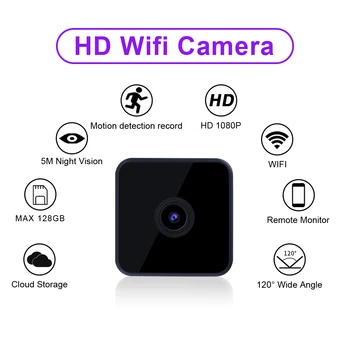 Mini WiFi Camera video HD Wireless de la Distanță pentru a Monitoriza Camera Mica Camera IP Recorder Video de 1920*1080P