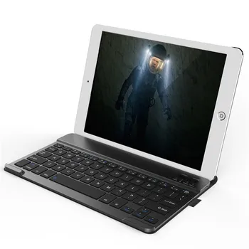 8 Inch Wireless Bluetooth Tastatură pentru IPad Încărcare Extern Bluetooth Tastatură pentru Android Tablet PC, Laptop