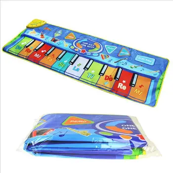 De mari Dimensiuni Muzicale Covoraș de Joacă pentru Copii Pian Mat Tastatura Jucărie Instrument Muzical Joc Covor Jucarii Educative pentru copii Cadouri