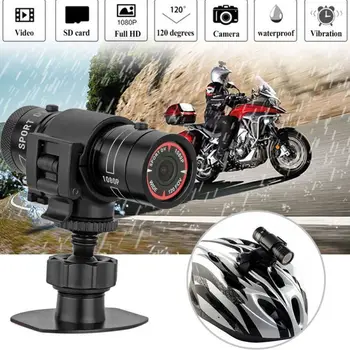 Mini F9 HD 1080P Biciclete Casca Motocicleta Sport Camera Video Recorder Video DV