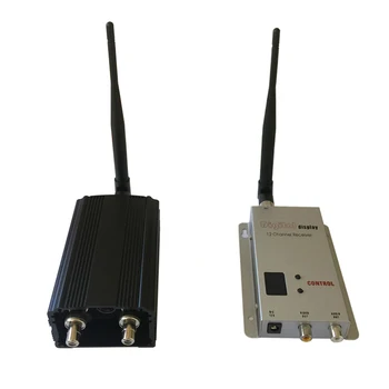 10 KM Rază Lungă fără Fir Transmițător Video de 1.2 GHz fără fir transmițător video pentru drona 4 Canale 5W Transmițător FPV