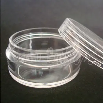 10G Goale de Plastic Transparent Crema Borcan , 10CC Crema de Buze / Mască de Proba Borcan , Gol Container Cosmetice ( 100 BUC/Lot )