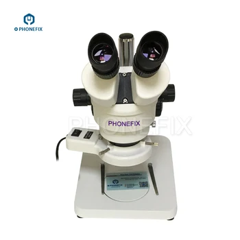 7X - 45X Stereo Binocular Microscop Stereo Zoom Zoom Continuu Microscop Mărire Placa de baza Telefon PCB Lipit de Reparare