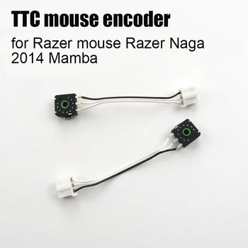 2sets TTC encoder pentru Razer mouse Razer Naga Mamba 5G / Naga epic Chroma / NAGA HEX v2 encoder roata mouse-ului accesorii