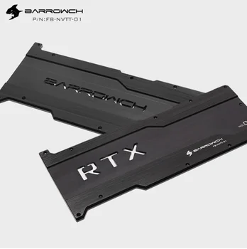 Barrowch FB-NVTT-01, Aliaj de Aluminiu Placa din Spate, Dedicat Pentru Fondatorul Ediție/Seria de Referință RTX2080Ti GPU