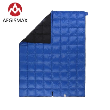 AEGISMAX SP Ultra-Light 650FP 90% Alb Rață jos sac de dormit camping în aer liber și de Familie a Deschide pachetul poate fi folosit un quilt