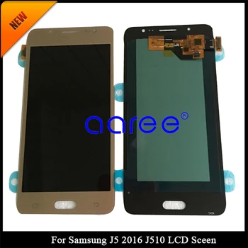 De urmărire Nr testat Super AMOLED Pentru Samsung J5 2016 LCD J510F J510 Display LCD Touch Screen Digitizer Asamblare
