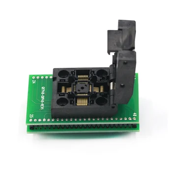 QFP48 să DIP48 IC Test Socket 0,5 mm Picth /LQFP48 să DIP48 Programare Adaptor / TQFP48 să DIP48Adapter