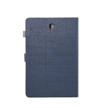 Flip Stand de Lemn din Piele Capa Magnet Smart Funda Coque Caz Acoperire Pentru Samsung Galaxy Tab S4 10.5 T830 T835 SM-T830 + Film + Pen