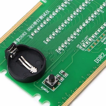 DDR2 si DDR3 2 in 1 Iluminate Tester cu Lumina pentru Desktop Placa de Circuite Integrate