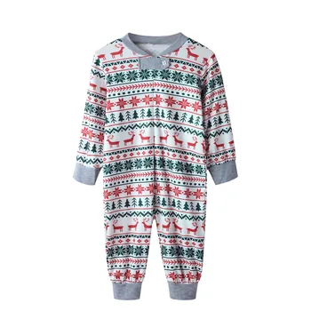 Familia Crăciun 2020 Set de Pijama Familie de Potrivire Haine de Crăciun de Familie Haine Copii Adulti Părinte-copil Copil Fată Băiat de Anul Nou