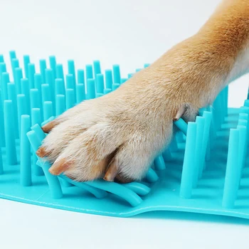Labă De Câine Curat Cupa Din Silicon Moale Piepteni Portabil În Aer Liber Animale De Companie Picior Șaibă Cupă Laba Perie Curata De Repede Se Spală Piciorul De Curățenie Găleată