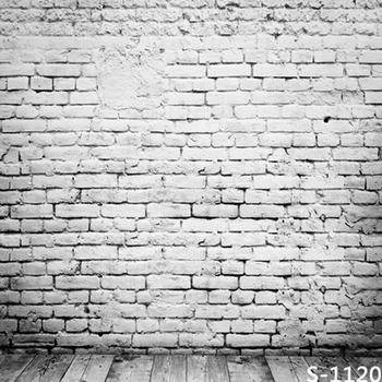 Alb Zid De Cărămidă Fotografie Portret Fundaluri De Vinil Fundaluri Pentru Studio Foto