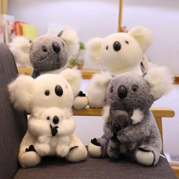 13-28cm Kawaii Simulare Koala Jucării de Pluș Australian Koala Urs de Pluș Moale Animale Papusa Copii Fete Copil Minunat Cadou de Crăciun