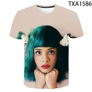 2020 Nou Melanie Martinez Tricou Barbati Femei Copii Vara 3D Print T-Shirt de Moda Hip Hop Maneci Scurte Streetwear Topuri Cool Tee