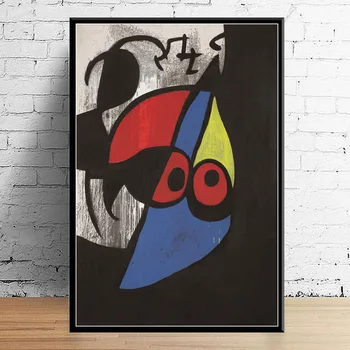 Joan Miro Moderne, Suprarealism, Arta Picturi Abstracte Imagine Retro Arta Canvas Tablou Poster de Perete Decor Acasă картины на стену