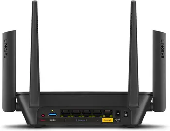 Linksys MR9000X Plasă WiFi 5 Router Max-Stream AC3000 (Tri-Band, Wireless Router pentru Acasă) Viitor-Dovada MU-Mimo Wireless Router