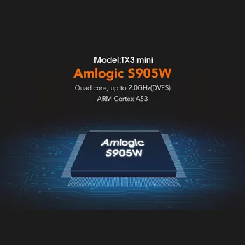 DQiDianZ Android 8.1 TX3mini Smart TV BOX Amlogic Quad Core Multimedia 2.4 G Wifi KD Ecran TX3 MINI Set Top box Inteligent
