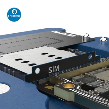 QianLi Mijlocul Cadru Reballing Platforma Tin de Plantare de Masă pentru iPhone X XS MAX 11 Pro MAX Logica Bord Reparații Lipit de Prindere
