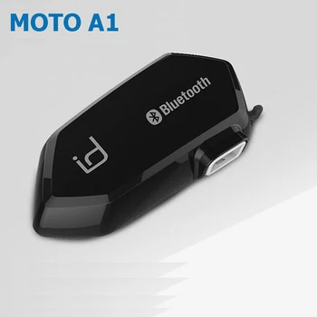 Moto A1 IPX6 Impermeabil Boomless Microfon Casca Bluetooth setul cu Cască Motocicletă Comunicador Capacete pentru Căști Difuzor pentru 2 Telefoane GPS-ul