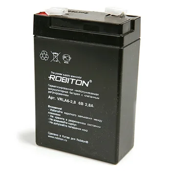 Baterie robiton vrla6-2. 8