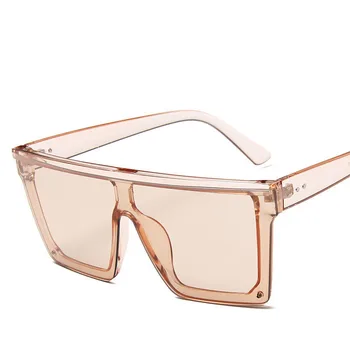 LEONLION Moda Supradimensionate Multicolor Gradient de ochelari de Soare Femei 2021 Brand de Lux de Designer de Exterior Plaja Doamnelor UV400 ochelari de Soare