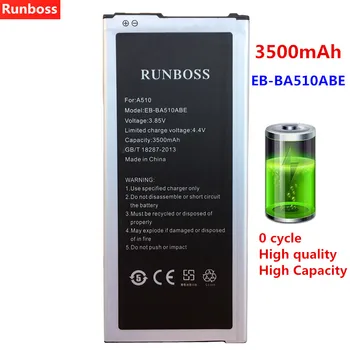 Noi 3500mAh Baterie EB-BA510ABE Pentru Samsung Galaxy A5 2016 Duos SM-A5100 SM-A510F SM-A510K SM-A510L SM-A510M SM-A510S Batteies