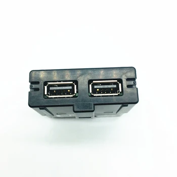 Interior de mașină din spate Dublu Adaptor USB incarcator de Priza Armerst USB cablajul Pentru Tiguan 2 MK2 Teramont Octavia Superb Kodiaq